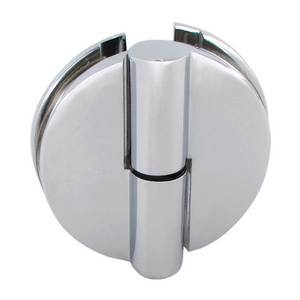 Foshan Hardware Shower Glass Door Brass Lift Circular type Hinge