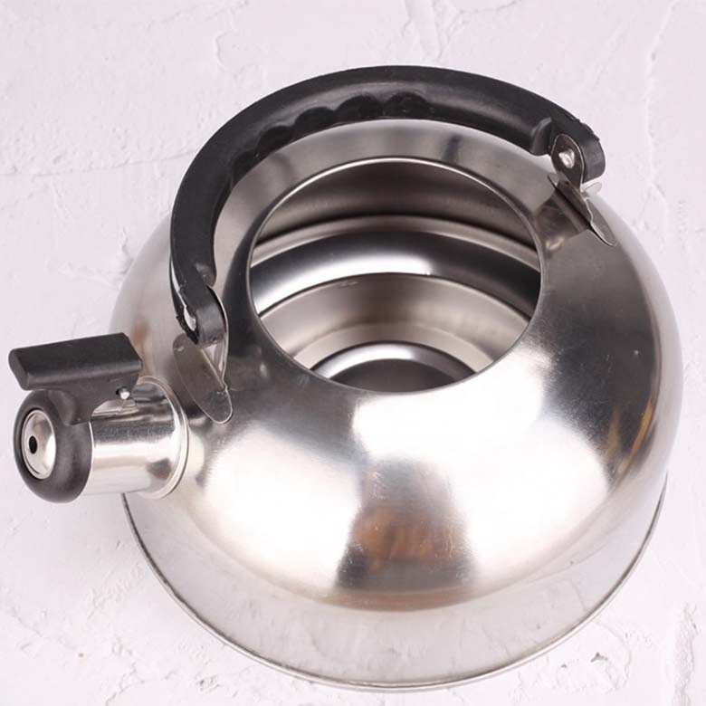 Wholesale low price 3L stainless steel pot gas stove kettle whistling kettle metal tea pot water kettle