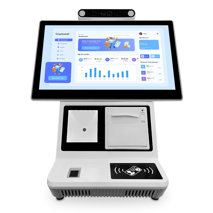 desktop self service check in checkin machine smart Hospital church hotel airport visitor management self registration kiosk