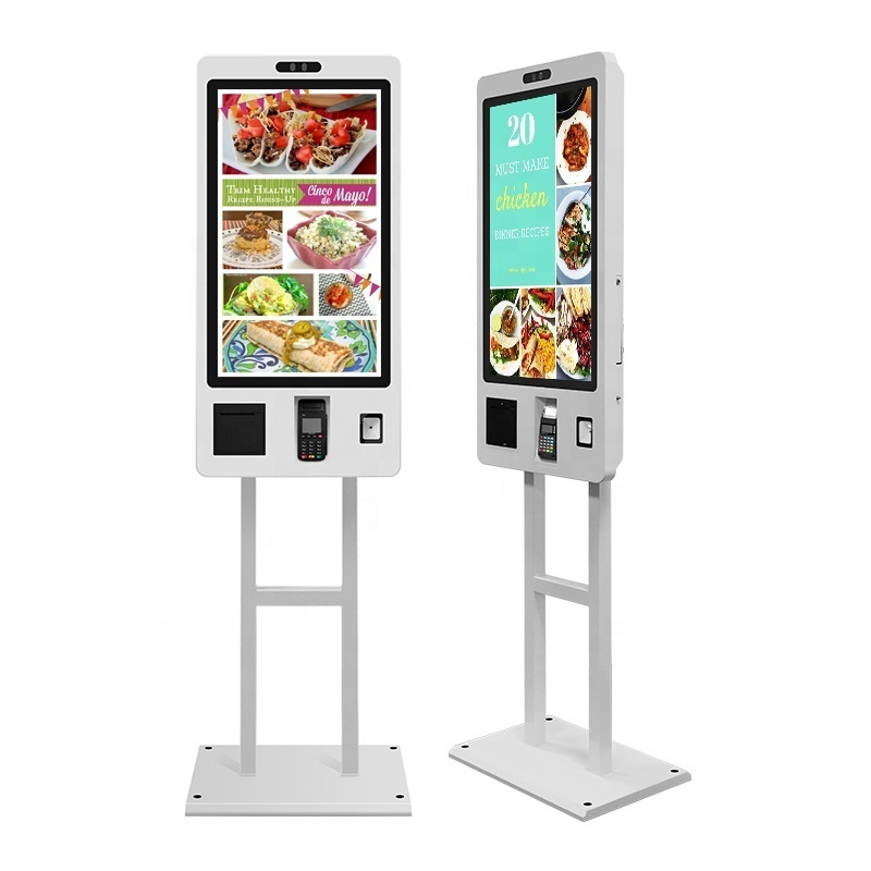 technological restaurant pos system food escrow payment fastfood kiosks selfservice android order electronic ticket machine