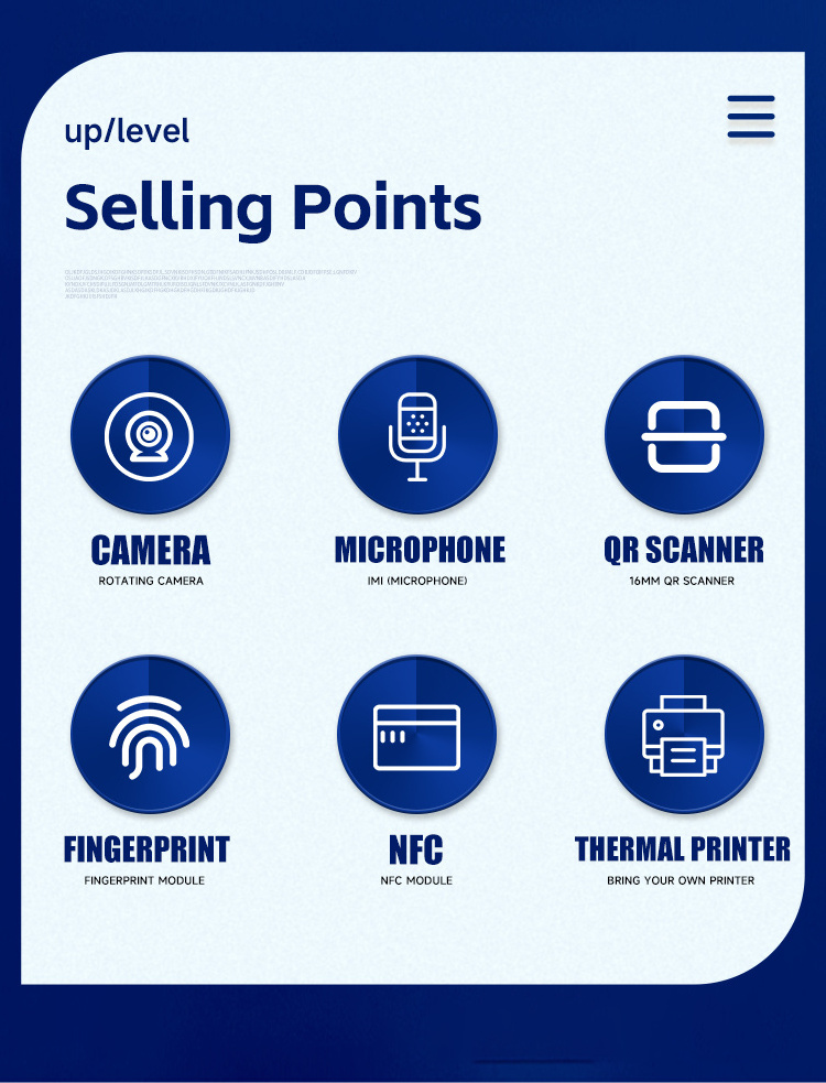 desktop self service check in checkin machine smart Hospital church hotel airport visitor management self registration kiosk