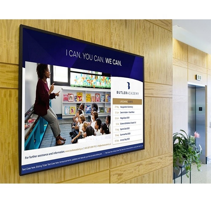 fast food bank shop hospital queue number information display web based lcd screen digital signage queue management system