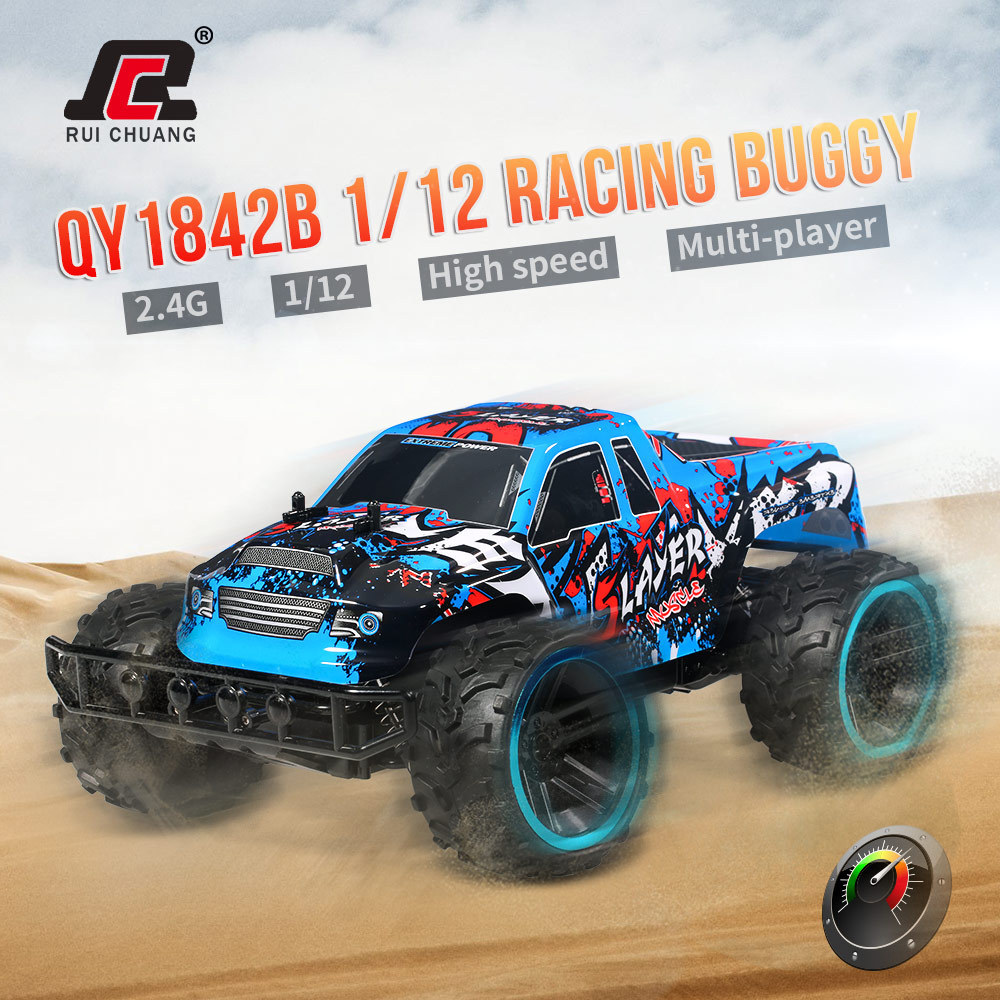 Sinovan QY1842 Radio Control Toy 1/12 Offroad RC Big Monster Truck