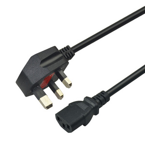 SIPU British custom CE certified laptop power cable 3PIN UK AC Power Cord Plug