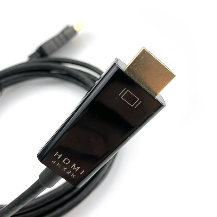 SIPU Customized High Quality DP to HDMI Male to Male Adapter Converter Cable 4K 30Hz 1.8m Display Port to HDMI Supported