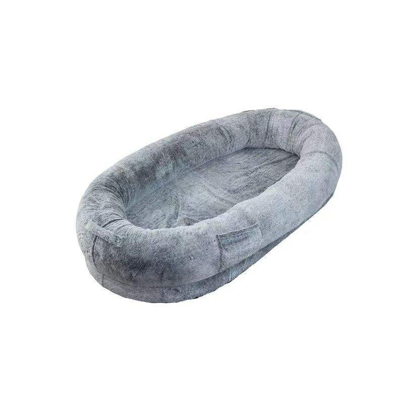 luxury xl xxl big memory foam orthopedic Wholesale heavy duty extra large human sized pet dog bed for people adults