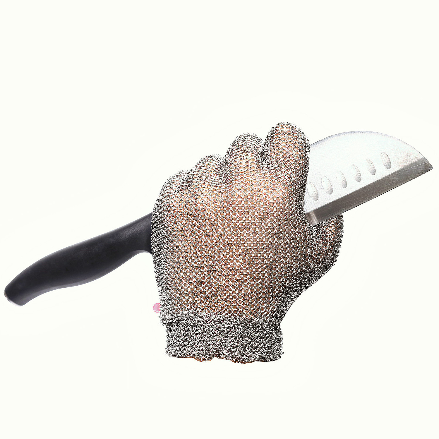 Factory Selling Butcher 316L Stainless Steel Five Fingers Metal Mesh Glove Stainless Steel Mesh Safety Gloves