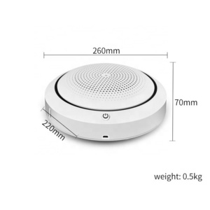 New arrival small air purifier car home bedroom office low noise ionic H11 H13 H14 true hepa table top air purifier uv air purif