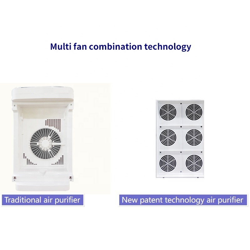 home air purifiers with monitoring pm2.5 OEM ODM factory hepa air purifier commercial air purifier for home large room