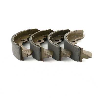 Golf Cart Brake Shoes (2 Front, 2 Rear) Fits Club Car (1995-up) DS and Precedent Golf Cart 1018232-01 EZGO and Yamaha Models