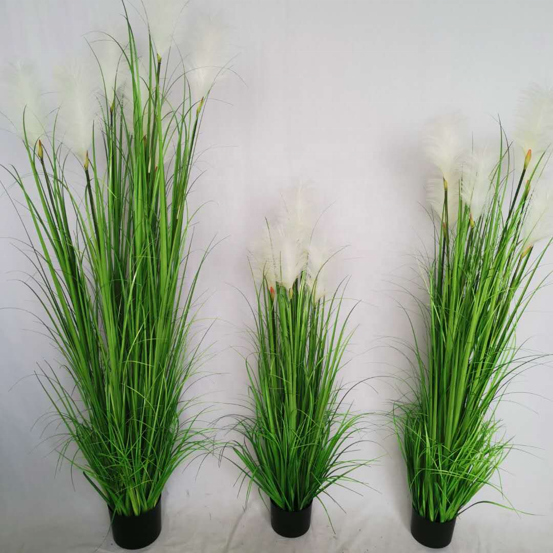 Wholesale High Quality Indoor Outdoor Decorative Artificial Potted Grass