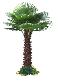 artificial palm tree fronds of artificial palm tree and artificial areca palm tree