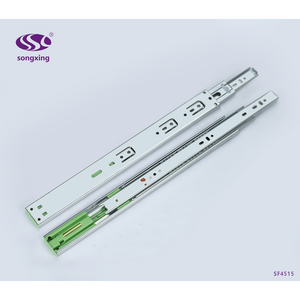 45 mm Premium Quality soft close telescopic channel 62G/72G drawer slide