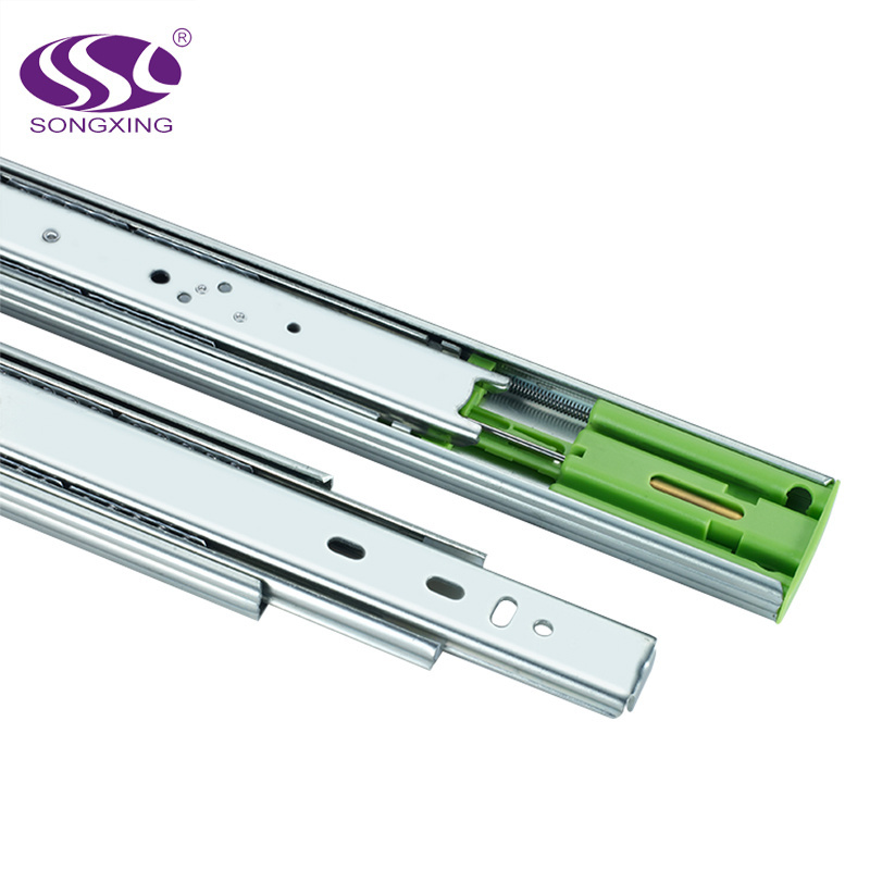 hydraulic 45mm heavy duty bottom mount drawer slides soft close