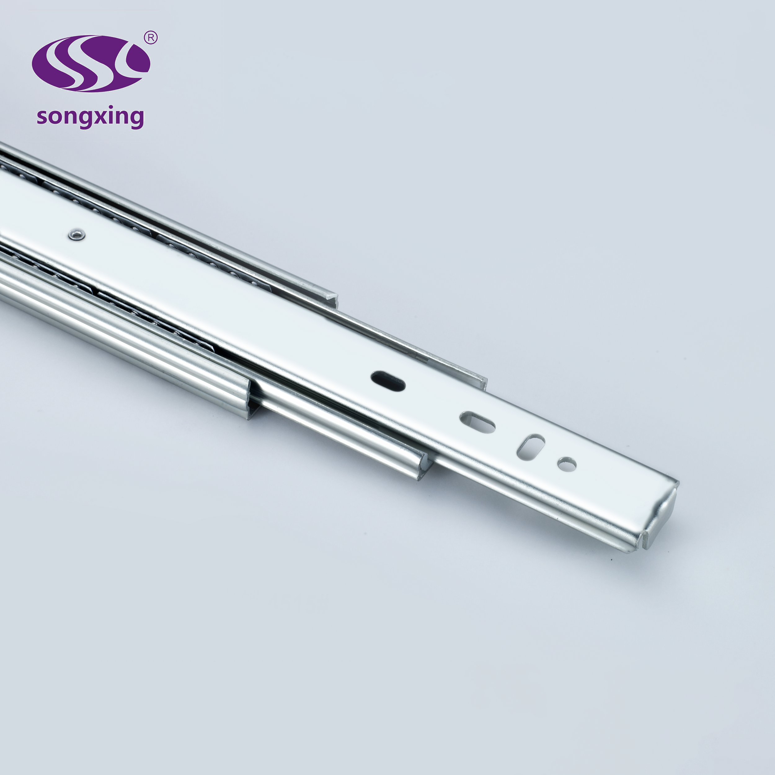 45 mm Premium Quality soft close telescopic channel 62G/72G drawer slide