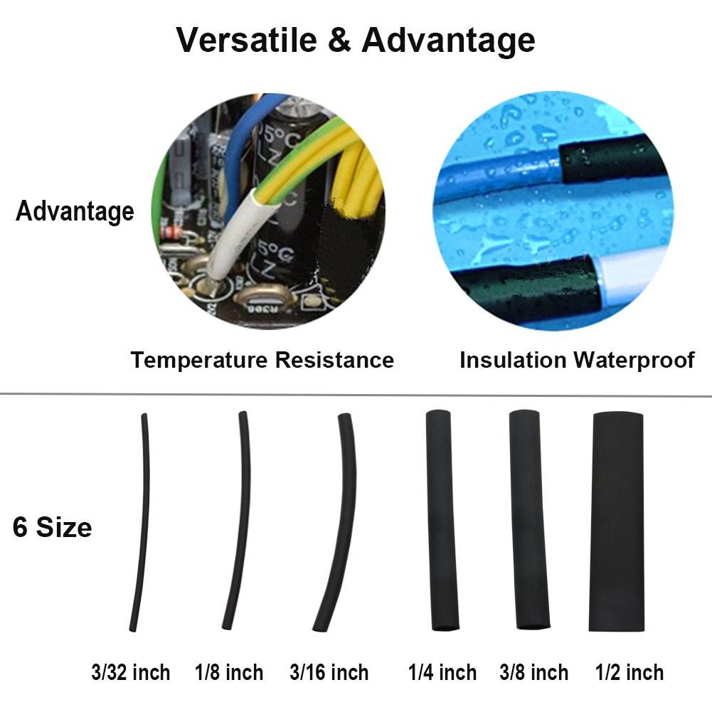 in stock Professional Manufacturer Oil Resistant Made  Heat Shrink Tubing