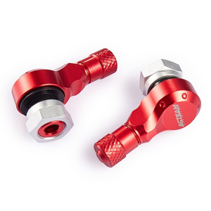 SPY Aluminum custom tubeless scooter motorcycle tire valve 90 degree dust stems cover