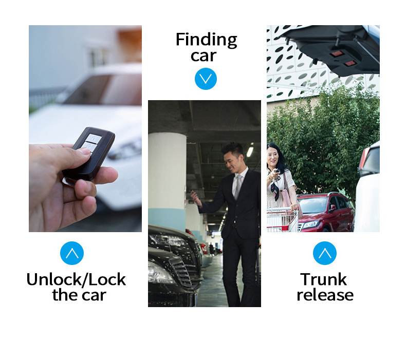 SPY Car remote central door lock for cars with mobile app alarm universal central locking system kit