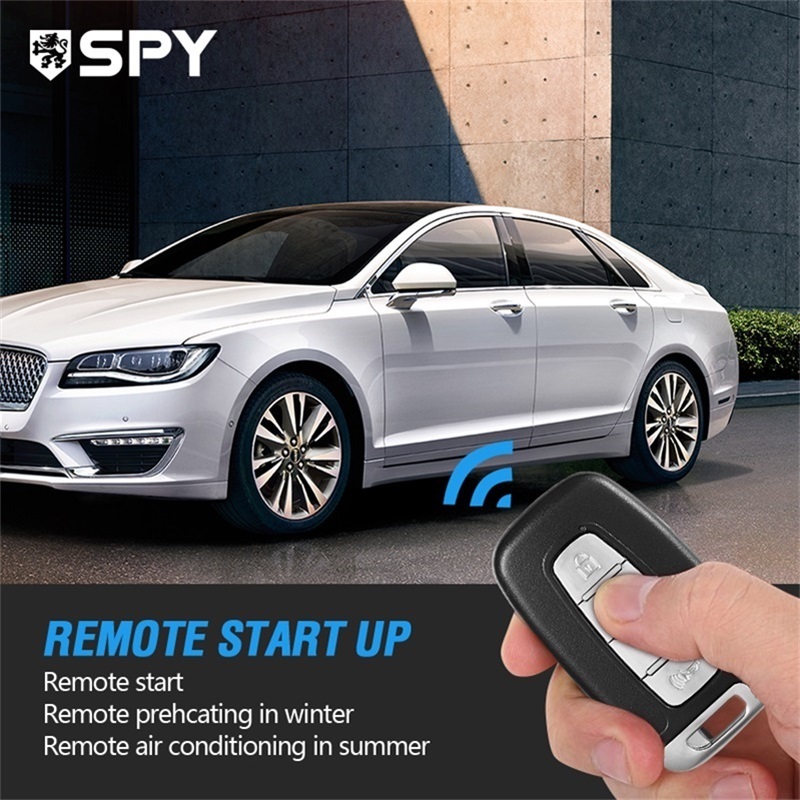 Spy Auto Stop 24v Kyeless Smart Security Car Alarms Nisan With Remote Start Button