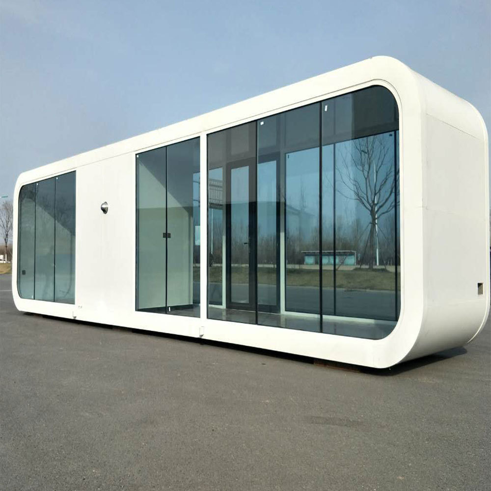 Prefab House 20ft 40ft Prefab Movable Outdoor Container House Prefabricated Apple Pod Home Office Pod