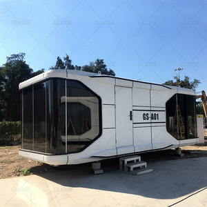 Australia prefab hotel luxury room glamping pods lodge house mobile prefab container homes