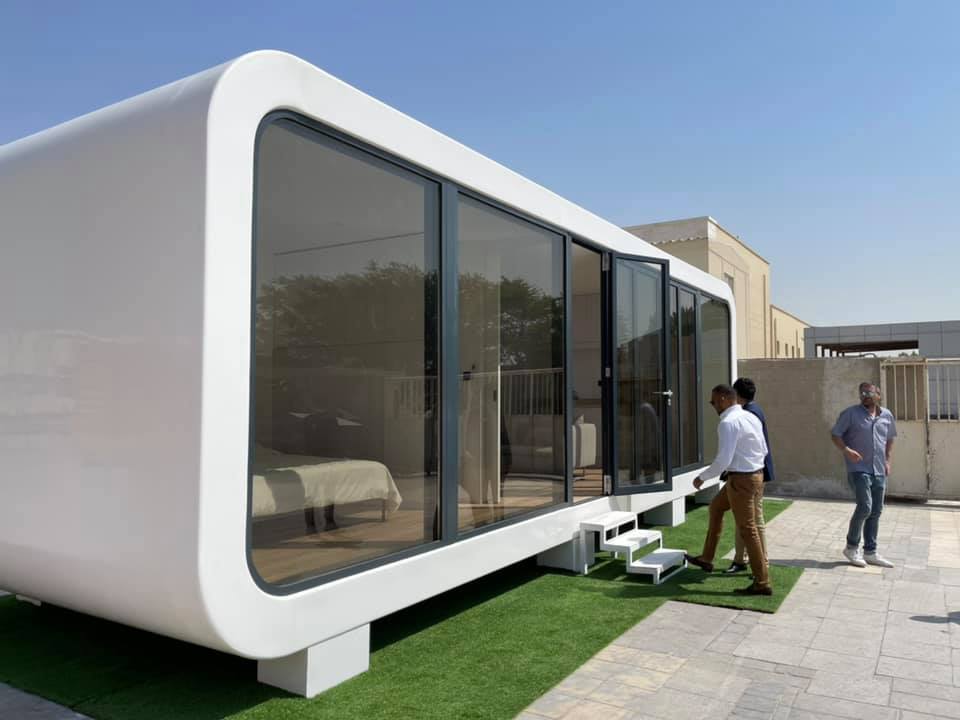 Soundproof Prefab Houses Home Office Pod Booth Prefab Office Container