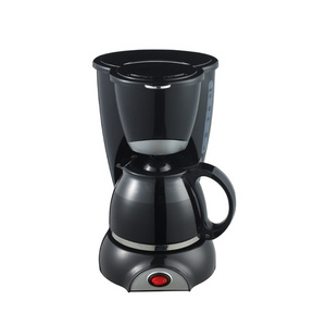 single serve drip coffee machine electric keep warm black portable 6 cups drip coffee maker