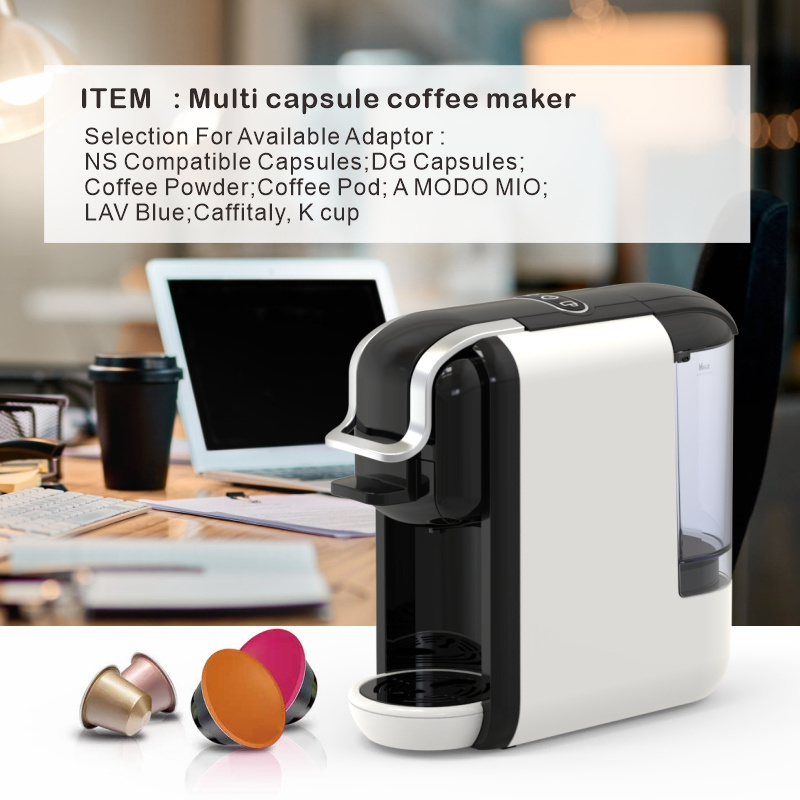 Multicapsule Italy 19Bar 3 In 1 Coffee Maker Capsule K Cup Coffee Pod Capsule Coffee Machine