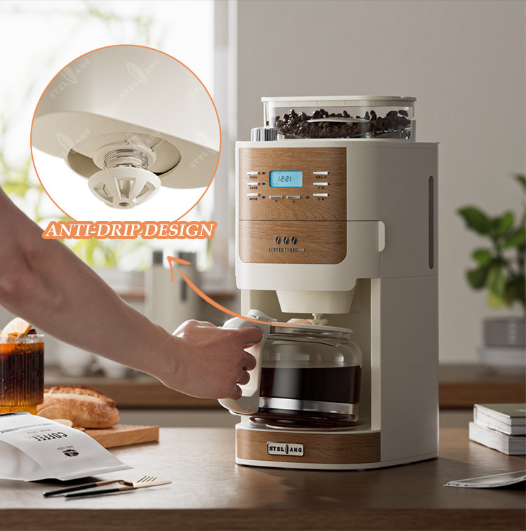 Manual cafeteras profesional expobar coffee bean grinding machine electric coffee gringer machine with grinder built in