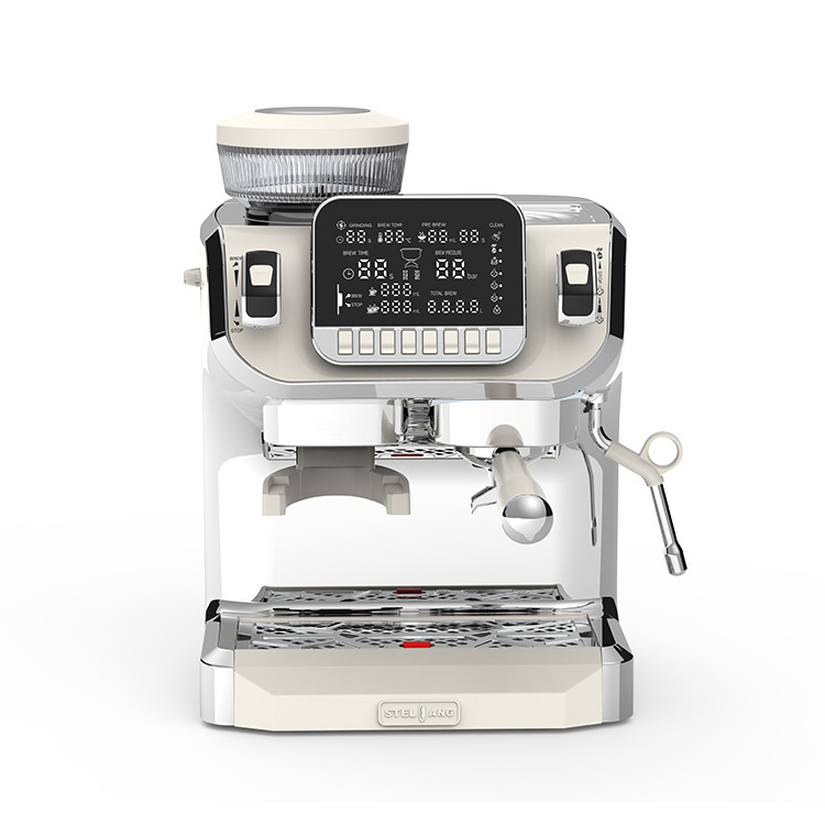 Home Professional Cappuccino Latte Espresso Coffee Machines Electric 15 Bar High Pressure Espresso Coffee Maker