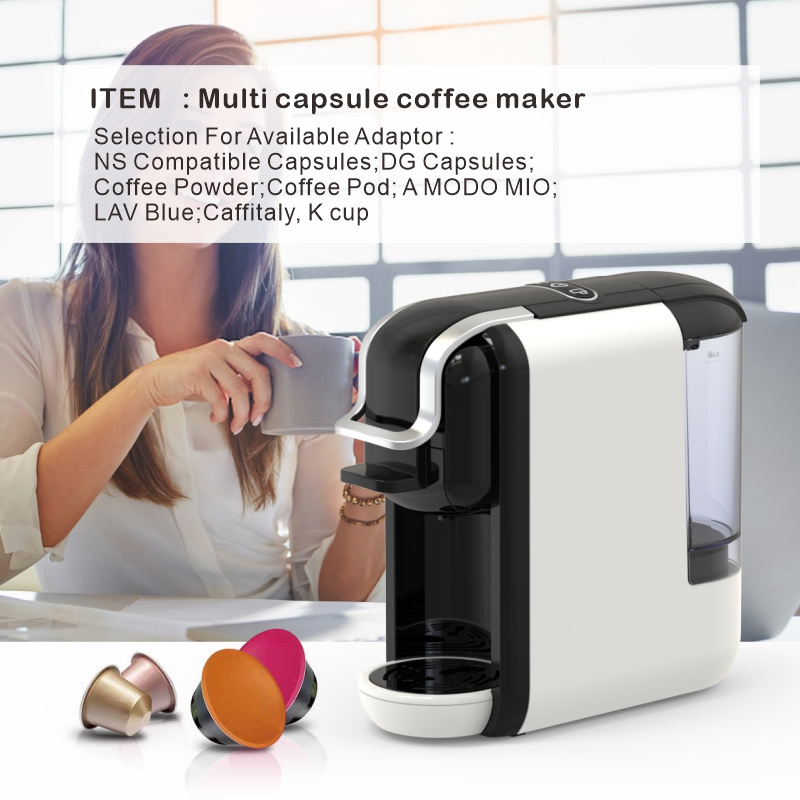 Cafeteras profesional all in one coffee brewer machine automatic household multi capsule coffee maker