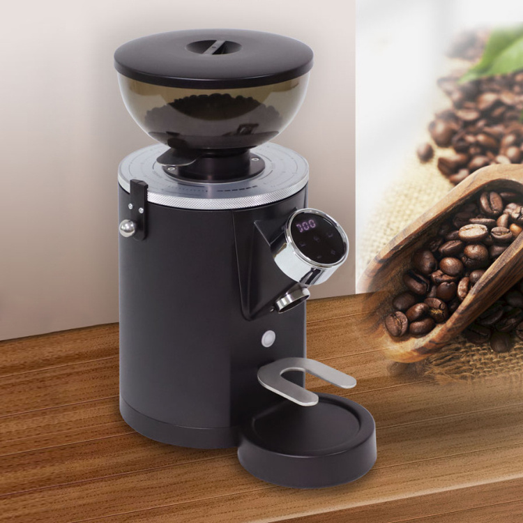 Automatic Grinding Machine Electric Cafe Maker Espresso Grinder Stainless Steel Commercial Coffee Grinder