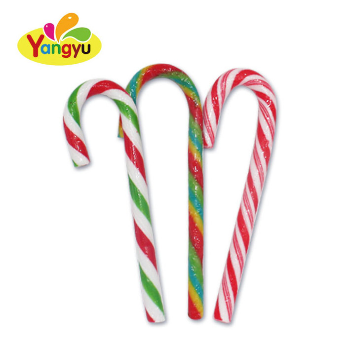 Private Label Halal Wholesale Hard  Sweets And Candies  Christmas Candy Cane