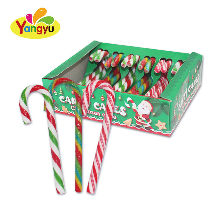 Private Label Halal Wholesale Hard  Sweets And Candies  Christmas Candy Cane