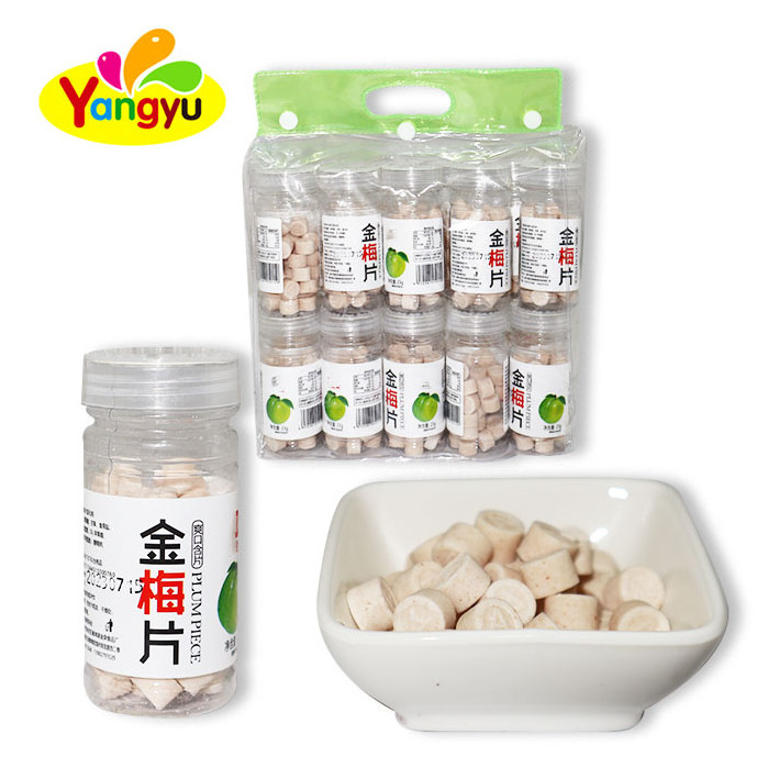 OEM Chinese press sour plum tablet candy