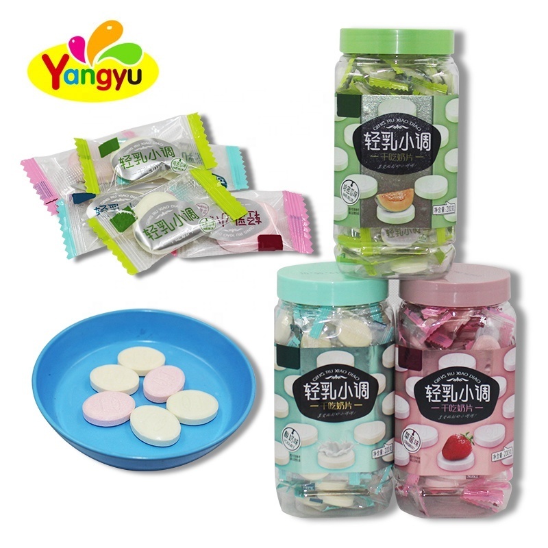 Wholesale Market Price Milk Tablet Candy Pressed Candy