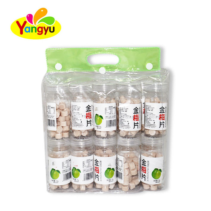 OEM Chinese press sour plum tablet candy