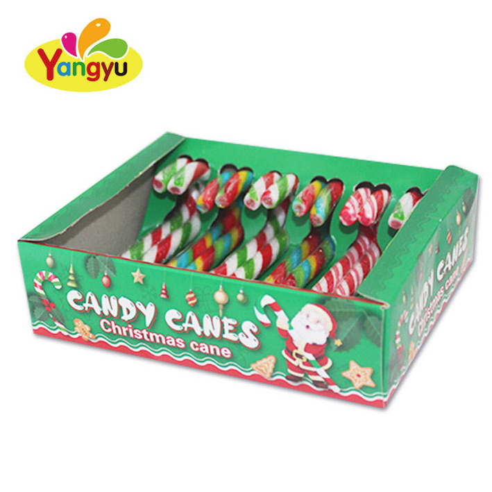 Private Label Halal Wholesale Hard  Sweets And Candies  Christmas Candy Cane