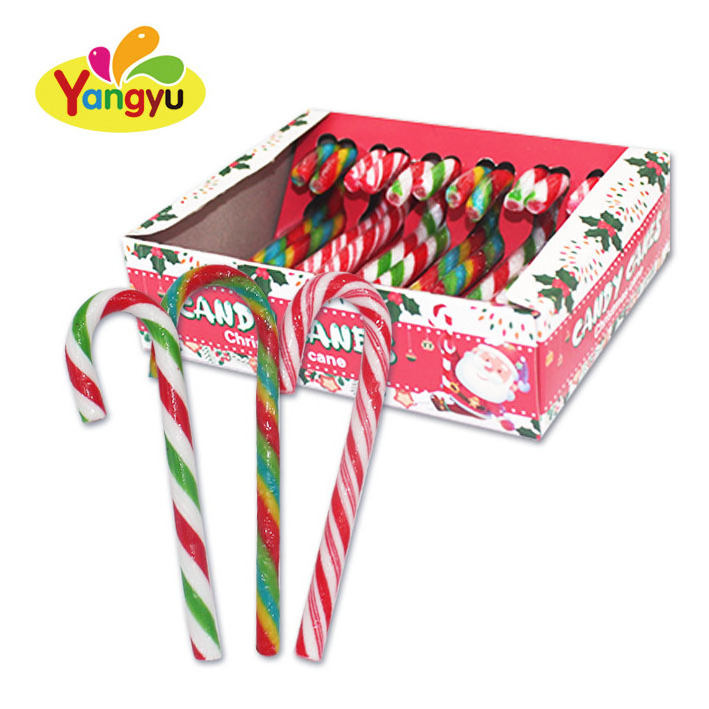 Private Label Halal Wholesale Hard  Sweets And Candies  Christmas Candy Cane