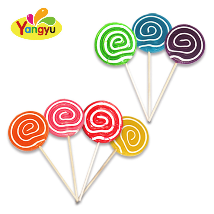 Different colors sweet big bom lollipop candy for sale