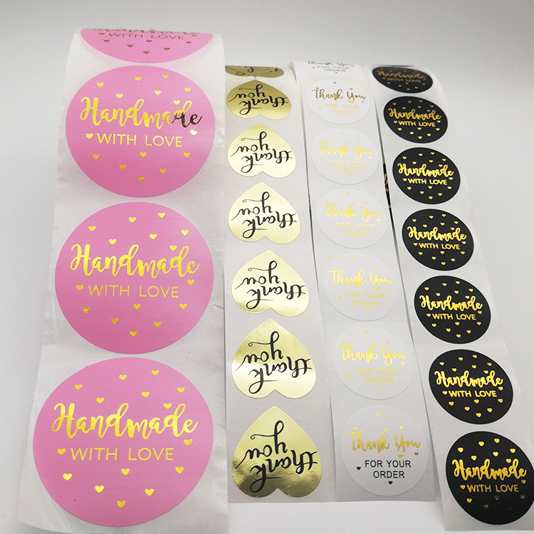 Paper Printing Supplier Clothing Packaging Tag Adhesive Die Cut Sticker Label with Custom Name Logo