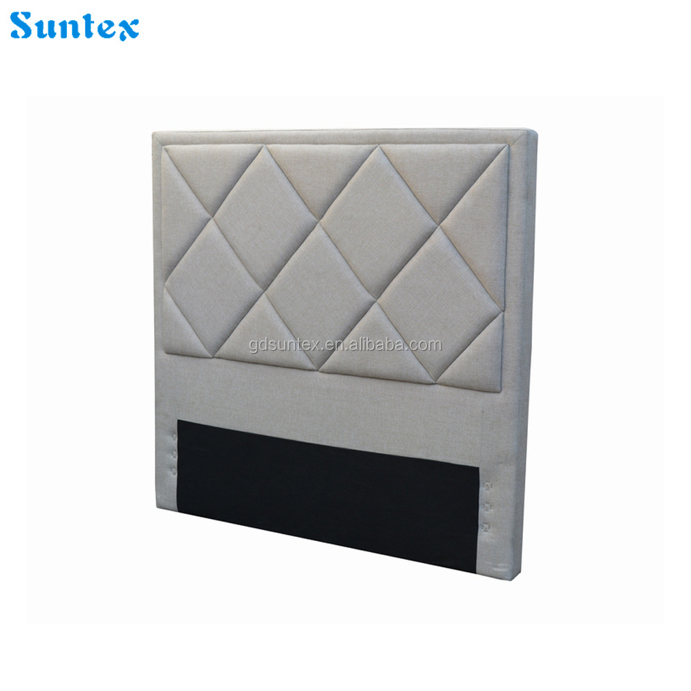 Modern Bedroom Furniture Padded Fabric Headboard For Bed