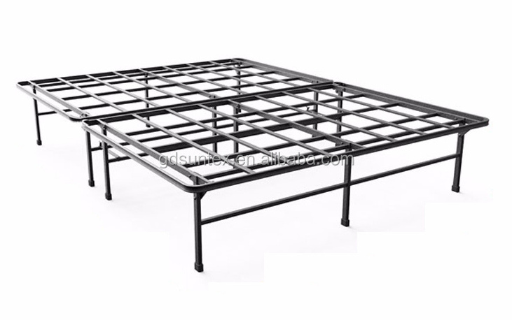 Hot sale king-split iron bed base storage underneath folding bed frame