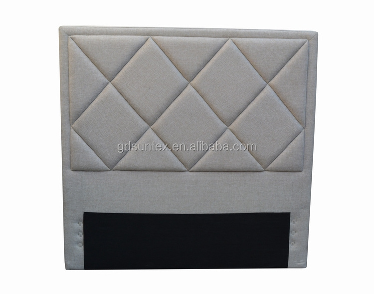 Modern Bedroom Furniture Padded Fabric Headboard For Bed