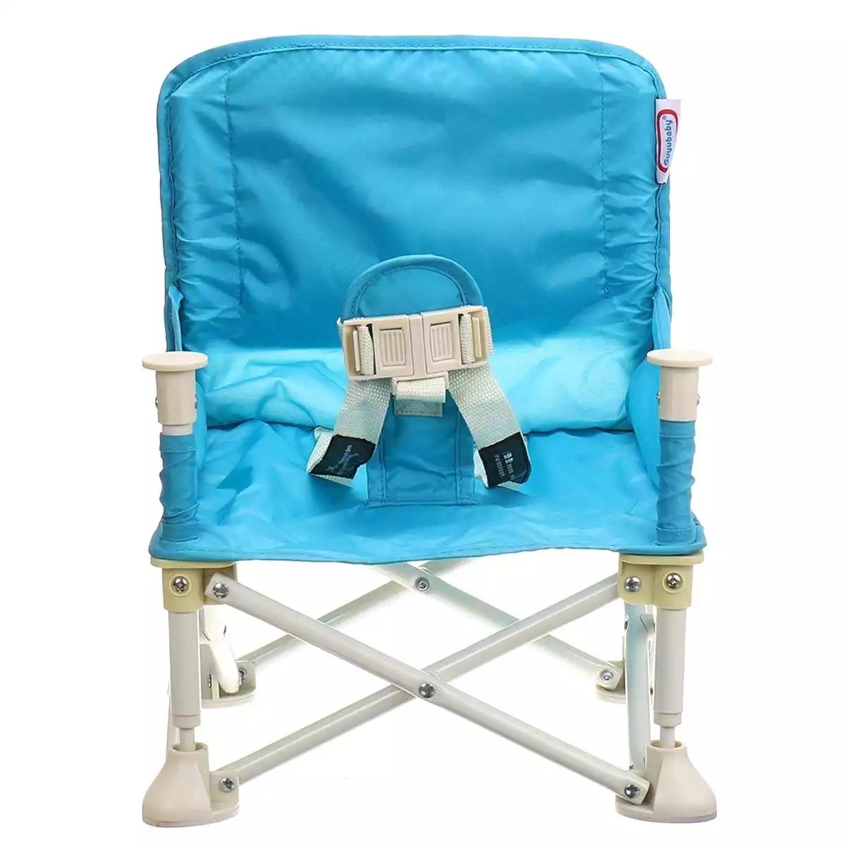 Portable Outdoor Kids Camping Folding Baby Safety Dining Feeding Chair Baby Booster Seat With Tray