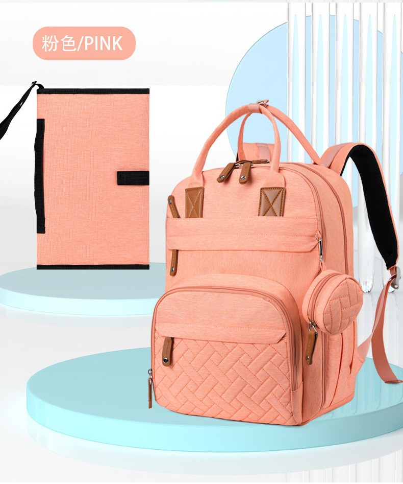 Best-selling Large Travel Back Pack Changing Station Maternity Baby Nappy Changing Bags Mummy Diaper Backpack Baby Diaper Bag