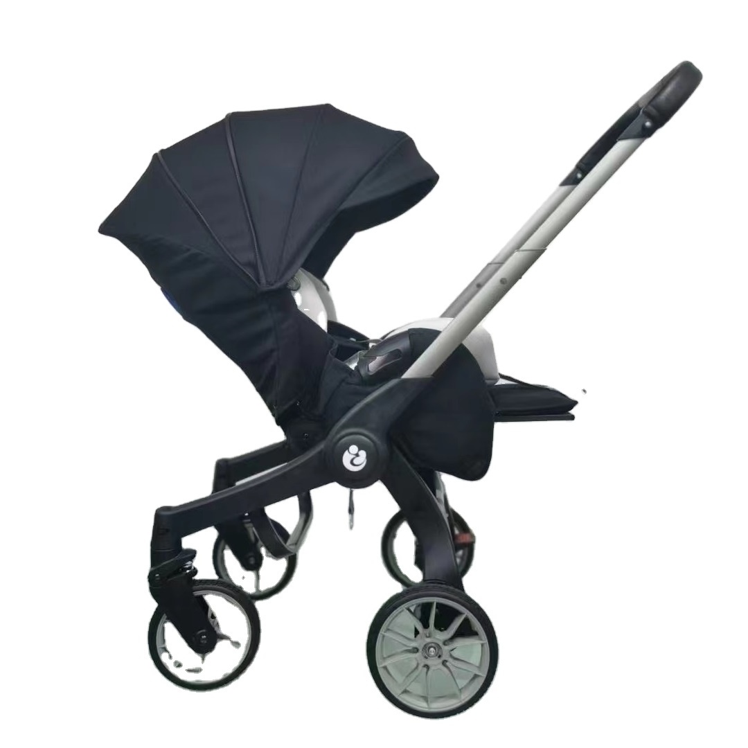 New 4 in 1 baby stroller Multi-functional Car Seat Stroller Baby Carriage Basket Portable Travel System baby Stroller