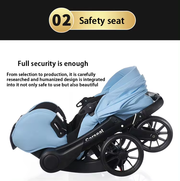 New 4 in 1 baby stroller Multi-functional Car Seat Stroller Baby Carriage Basket Portable Travel System baby Stroller