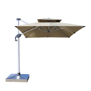 outdoor cantilever umbrella patio rectangular outdoor cantilever umbrella with base