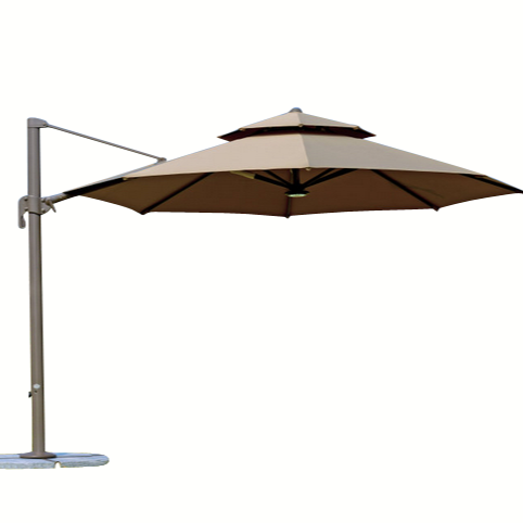 China luxury high quality  beach umbrella outdoor roman umbrella